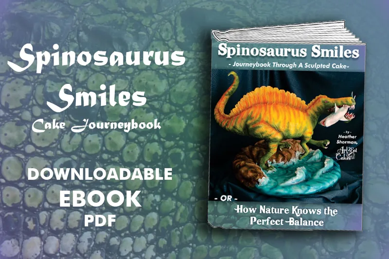 Spinosaurus Smiles Cake Photojournal Journeybook, PDF Ebook
