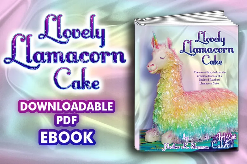 Llovely Llamacorn Cake Photojournal Journeybook, PDF Ebook
